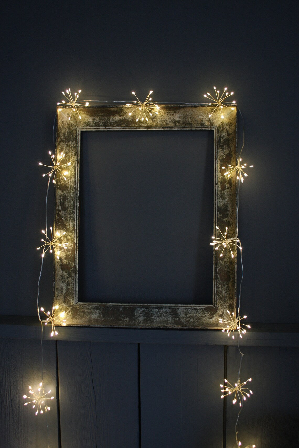 Starburst 150 Chain Lights Battery - Silver