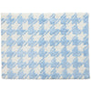 Bath Mat - Houndstooth Blue