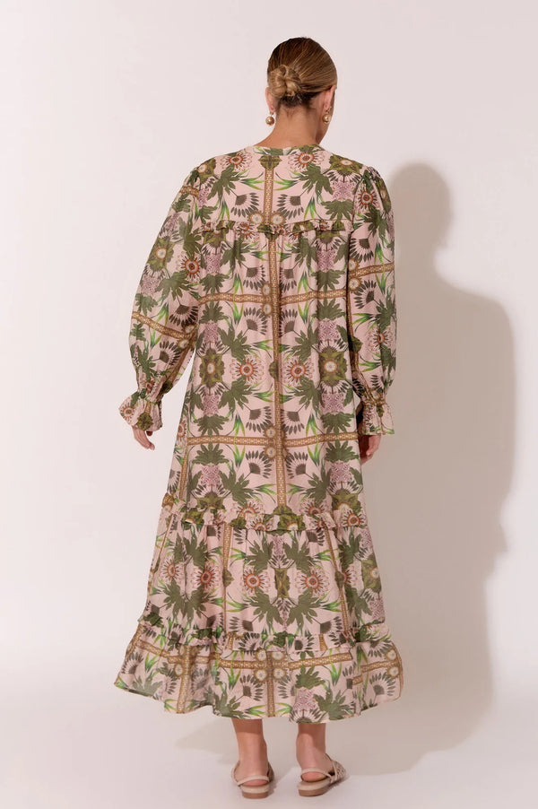 Frances Printed Long Sleeve Dress -