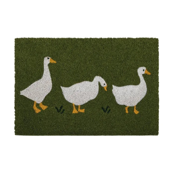 Doormat PVC/Coir 40x60cm - Quack Quack