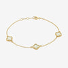 Reign Mother of Pearl Bracelet - Gold