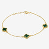 Reign Jade Bracelet - Gold