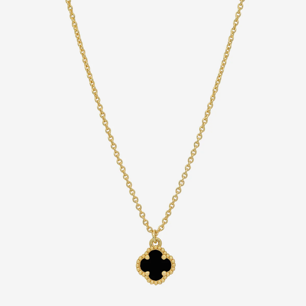 Reign Jet Necklace - Gold