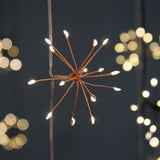 Starburst 150 Chain Lights Battery - Copper