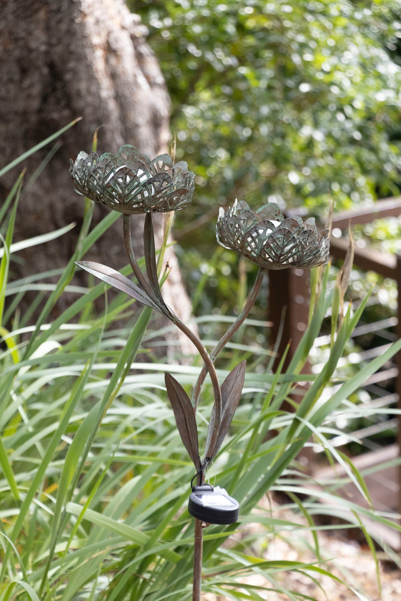 Peony Double Flower Solar Light