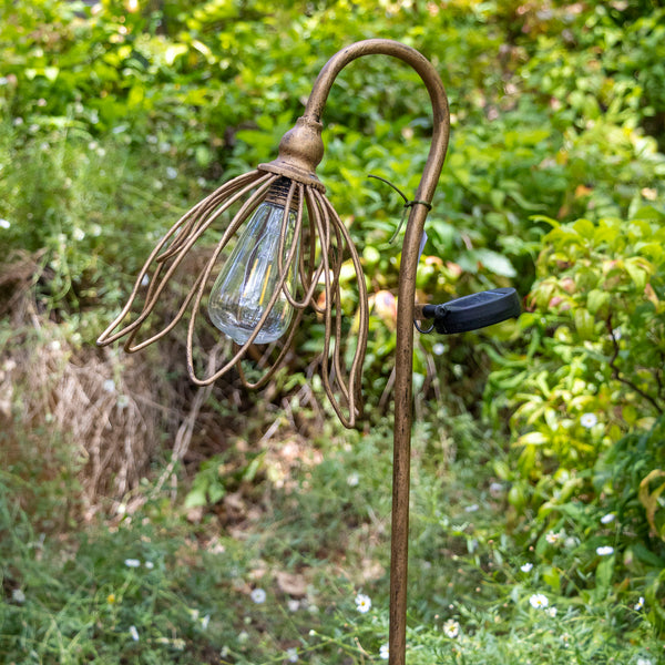 Single Flower Solar Light