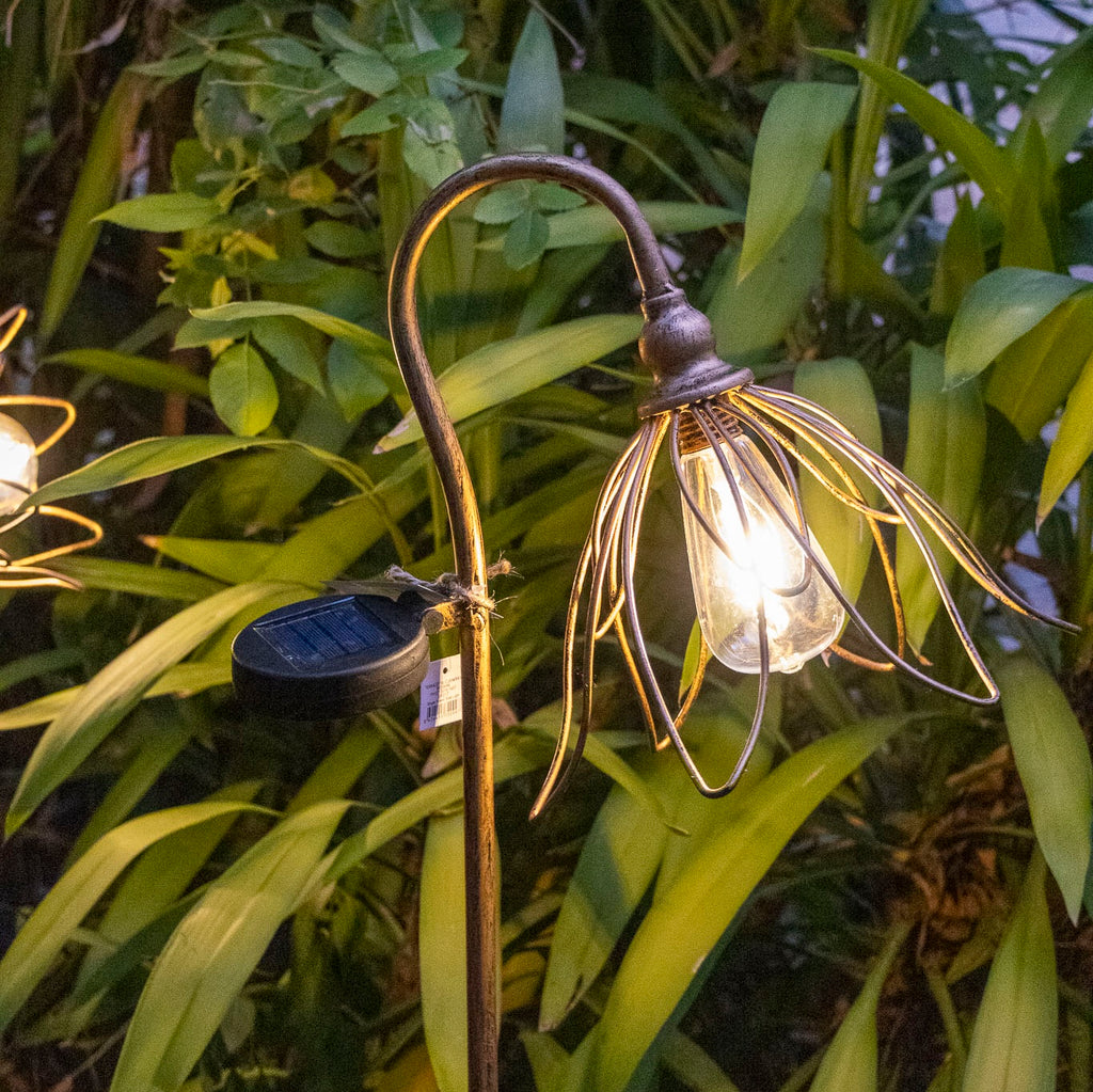 Single Flower Solar Light