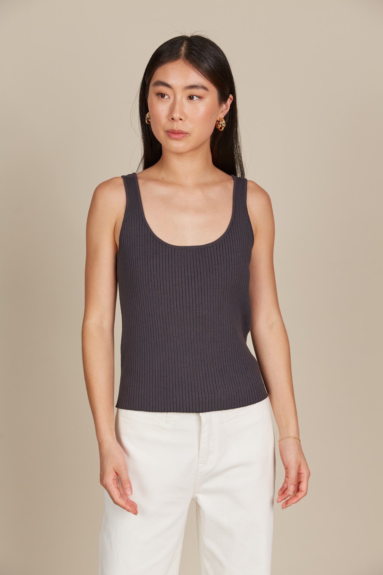 トップス Adele ribbon tank AM1431 Adele ribbon tank