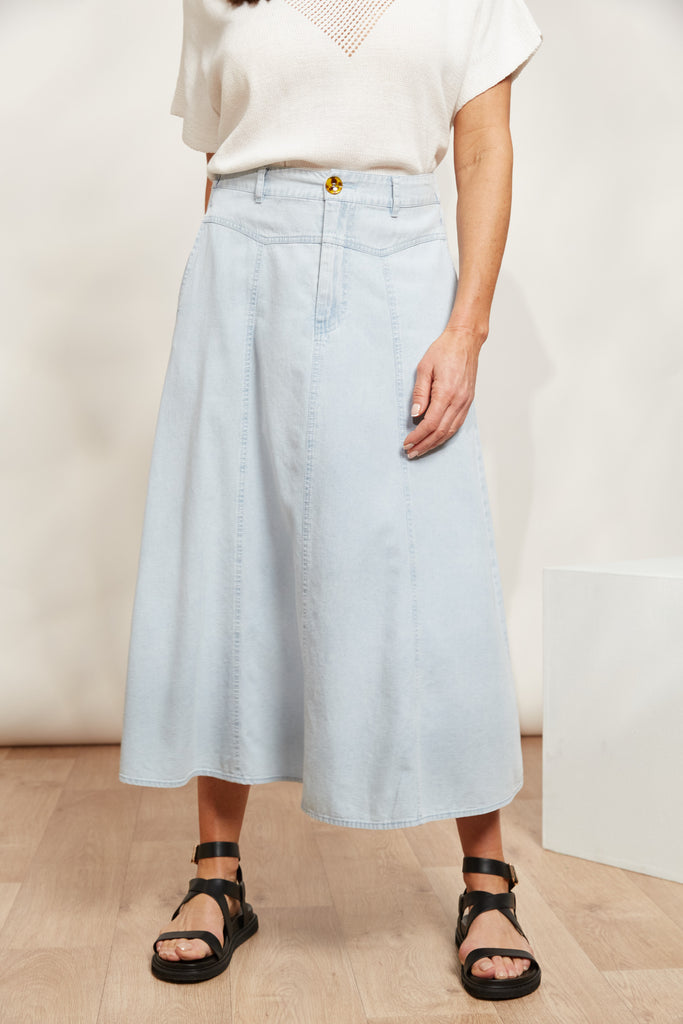 Playa Midi Skirt - Capri