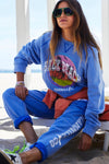 Vintage Beach Sweat - Blue