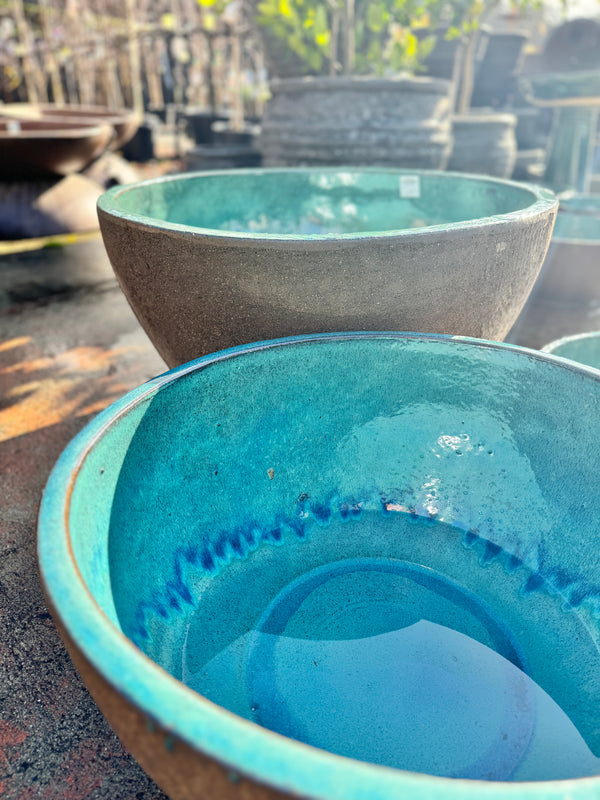 Foshan Bowl - Graphite Aqua