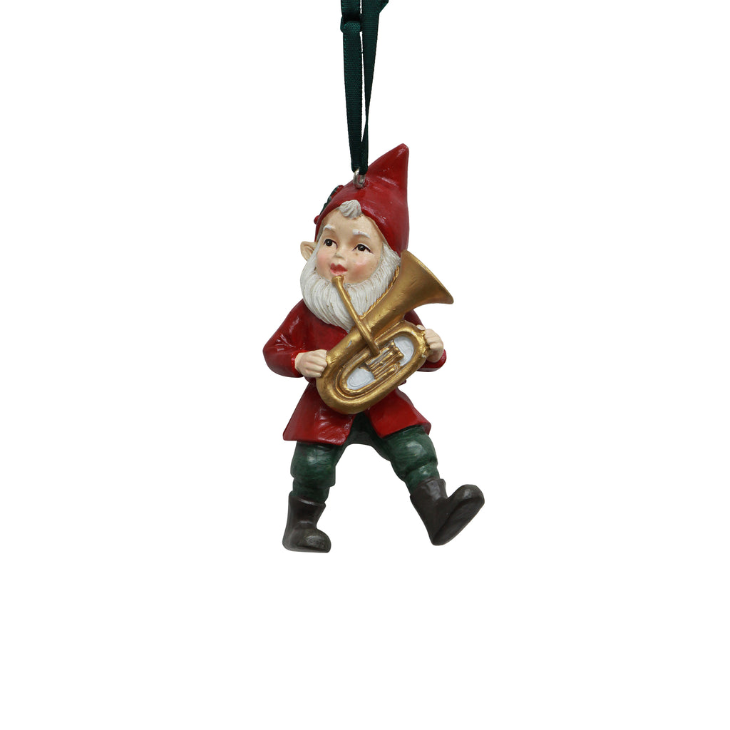 Vintage Elf Playing Saxophone