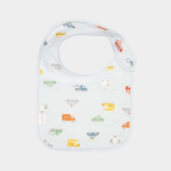 Baby Bib Classic - Working Wheels