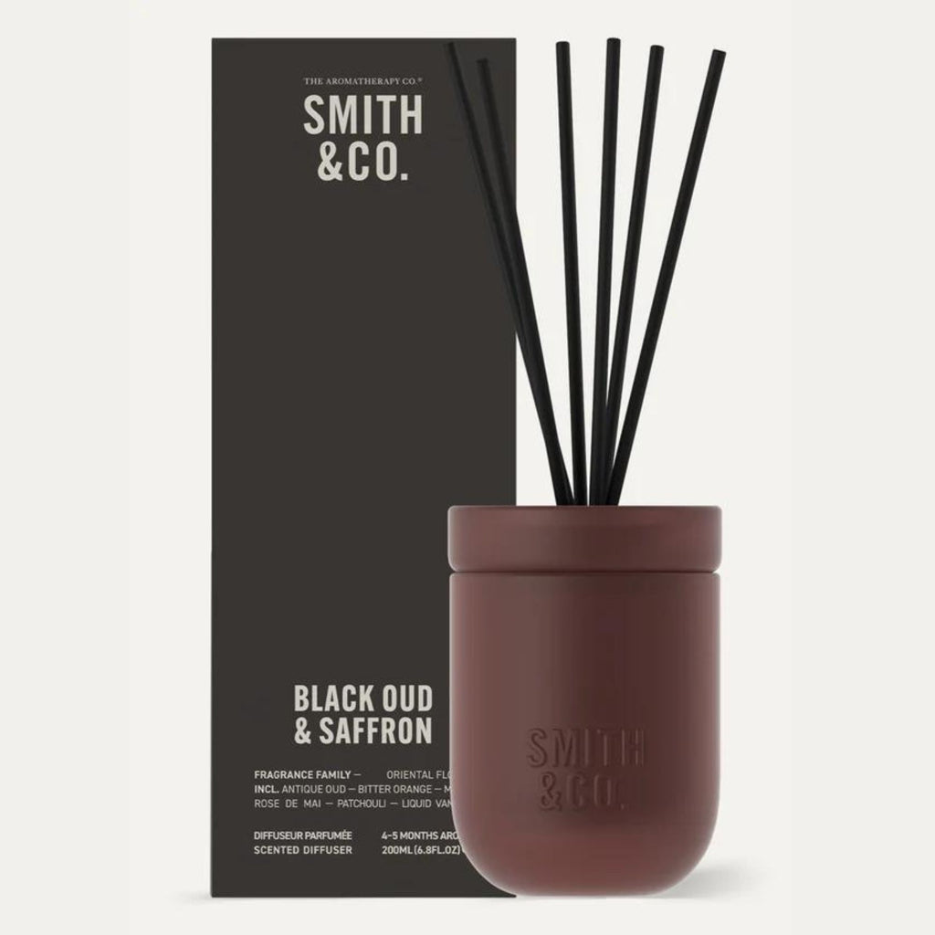 Smith & Co Diffuser 200ml - Black Oud & Saffron