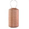 Solar Lantern Cylinder - Pink