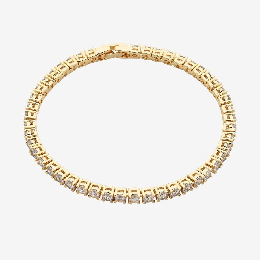 Dolce Vita Cz Bracelet - Soft Gold