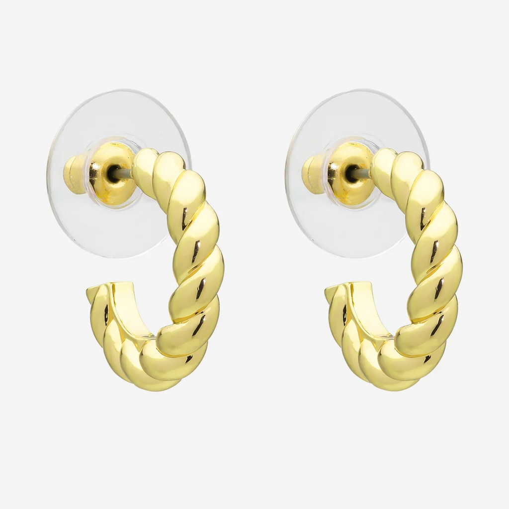 Sandy Hoop Earring - Gold