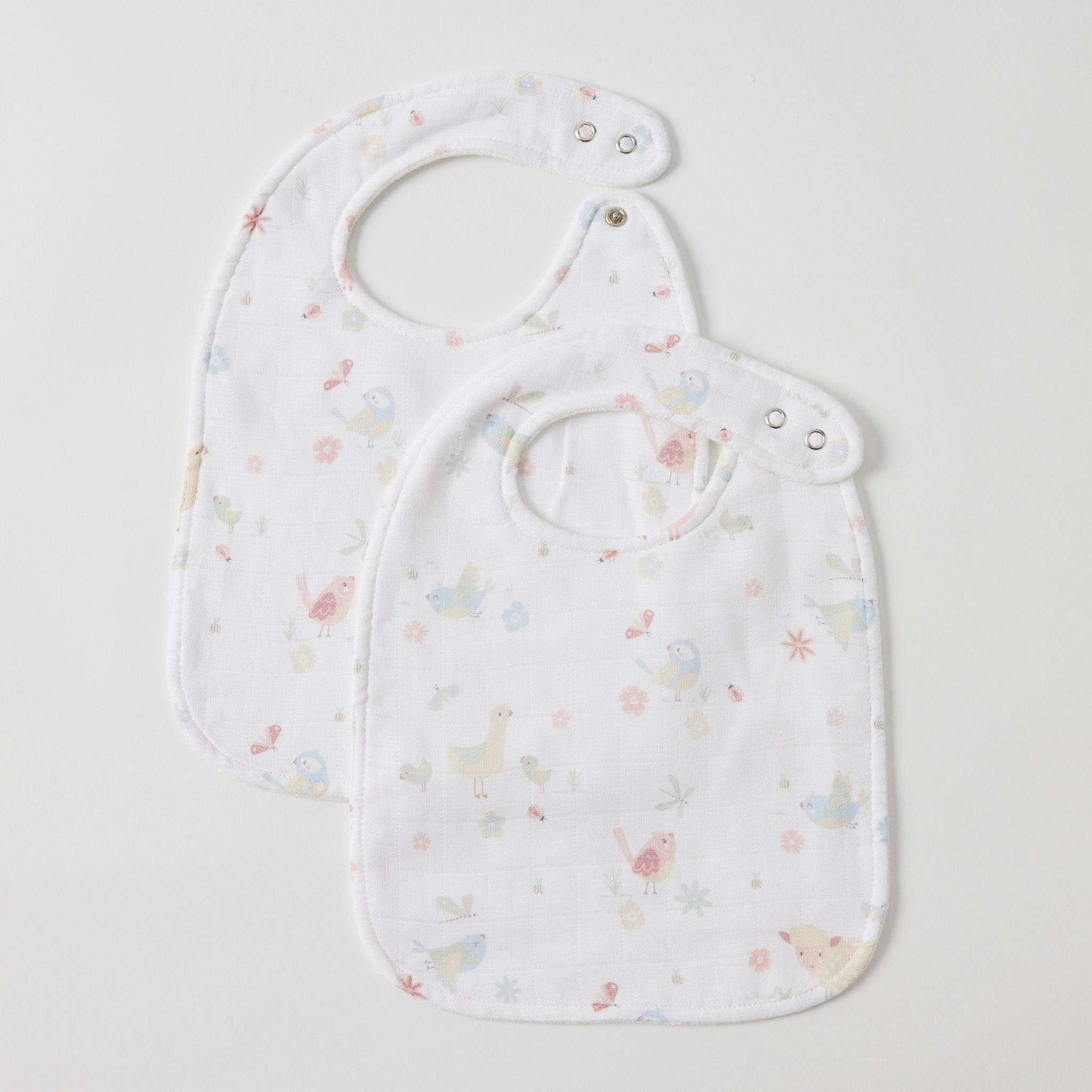 Birdy Muslin Bib S/2