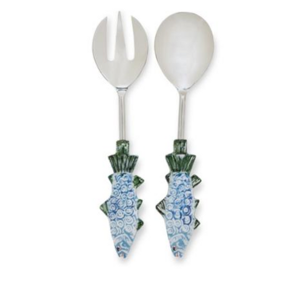 Fish Salad Server Set