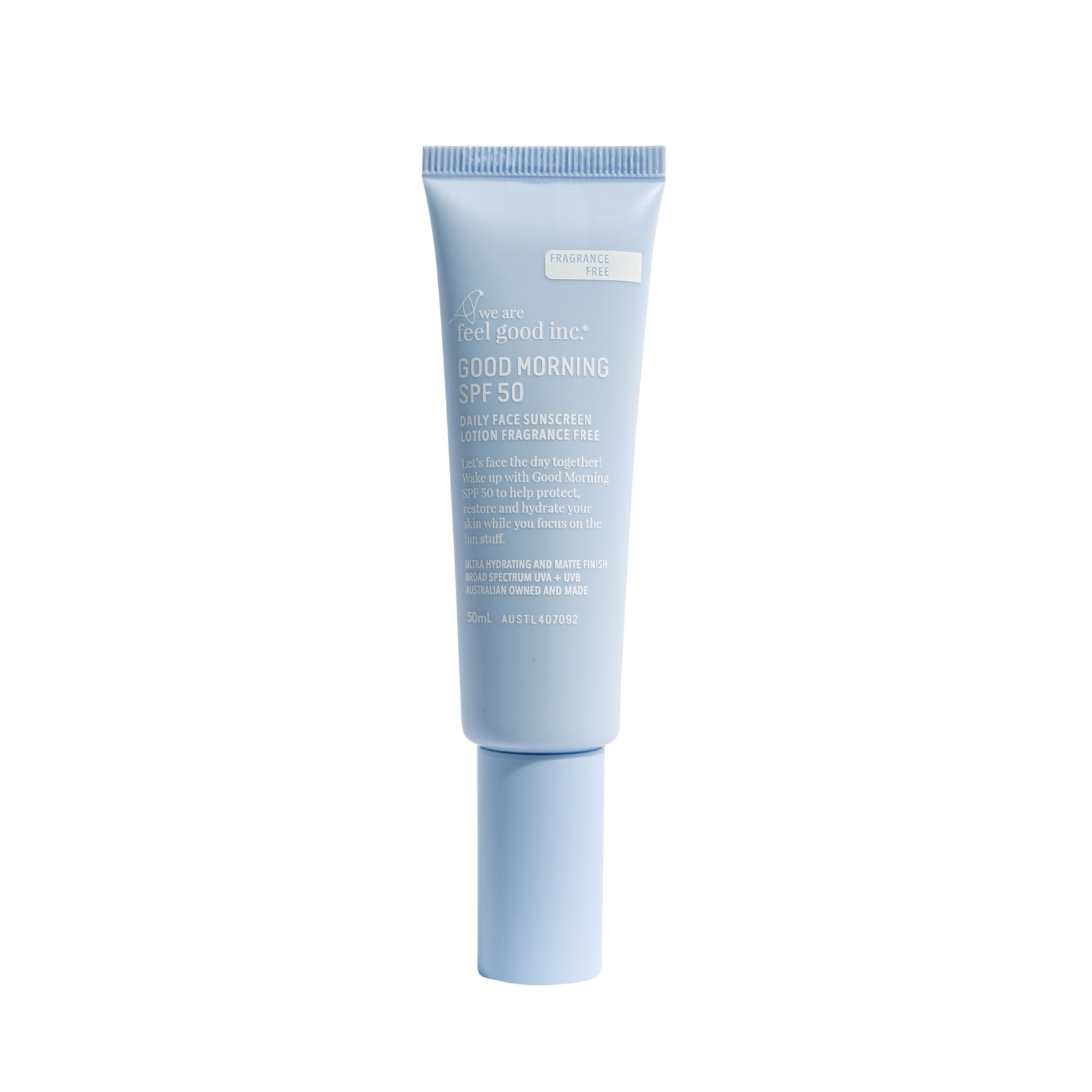 Good Morning Face Fragrance Free Suncreen SPF50 50ml