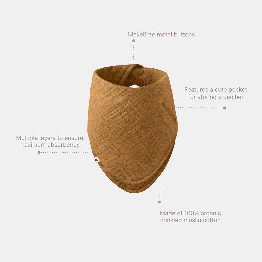 Bandana Bib - Petrol