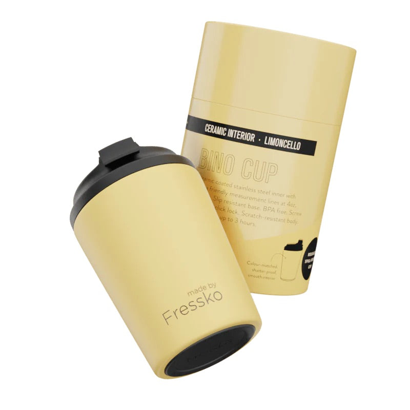 Ceramic Bino Cup 8oz - Limoncello