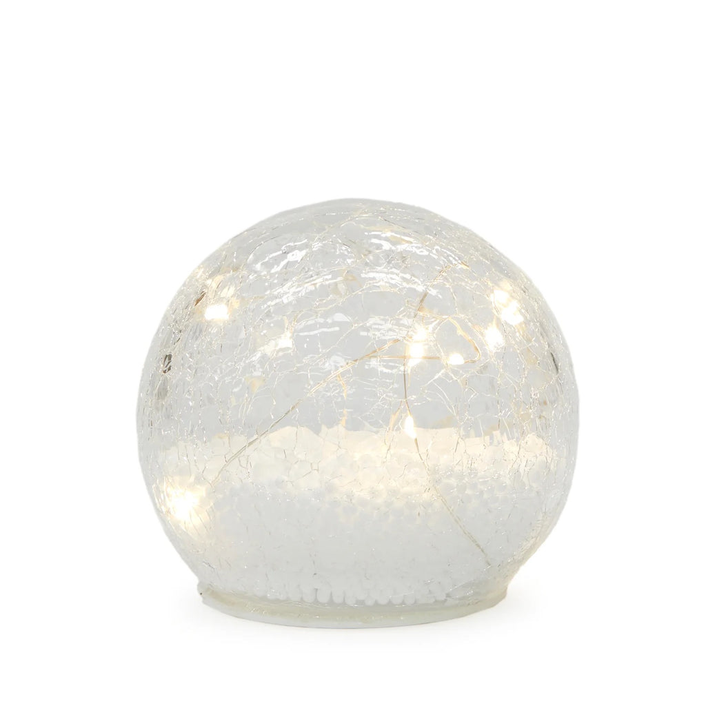 Glass Snowball - 20 LEDs