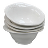 Dragonfly Salt Bowl - White