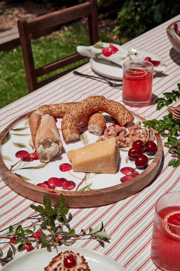 Cherry - Round Platter 35x7.5cm