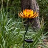 Yellow Lotus Solar Light