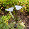 White Lily Solar Light