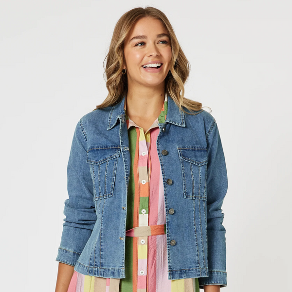 Retro Denim Jacket -