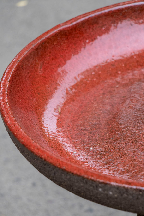 Birdbath - Mondo Graphite Red Wine