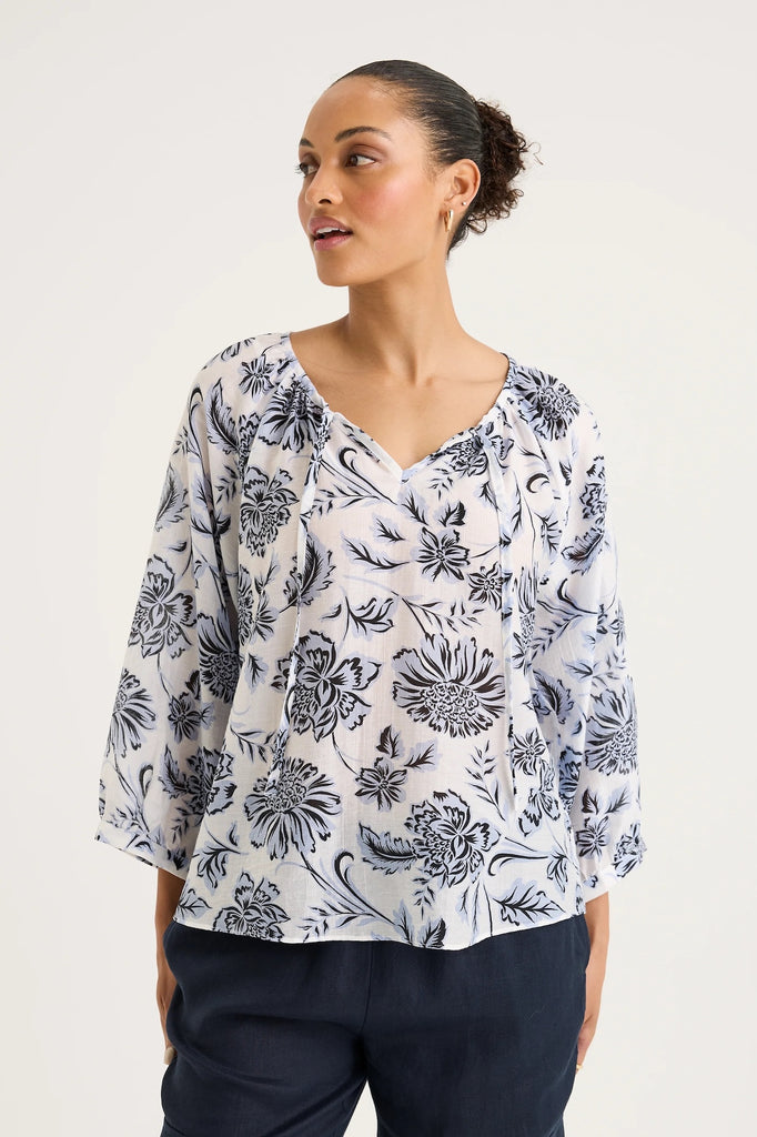 Crystal Top - Floral Print