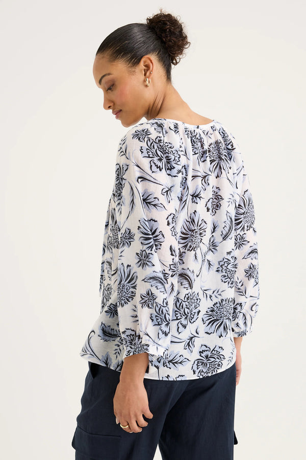 Crystal Top - Floral Print