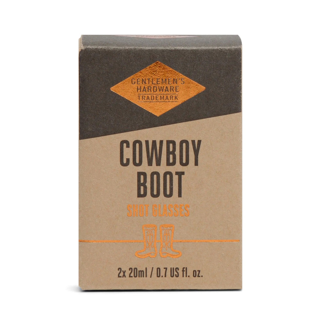 Cowboy Boot Shot Glasses (set of 2)