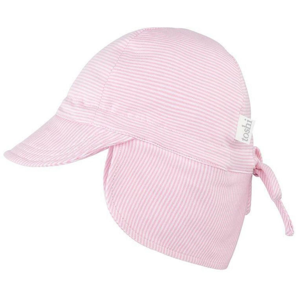 Flap Cap Baby - Blush
