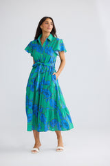 Alice Short Sleeve Dress - Bloomsbury Floral