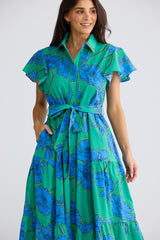 Alice Short Sleeve Dress - Bloomsbury Floral