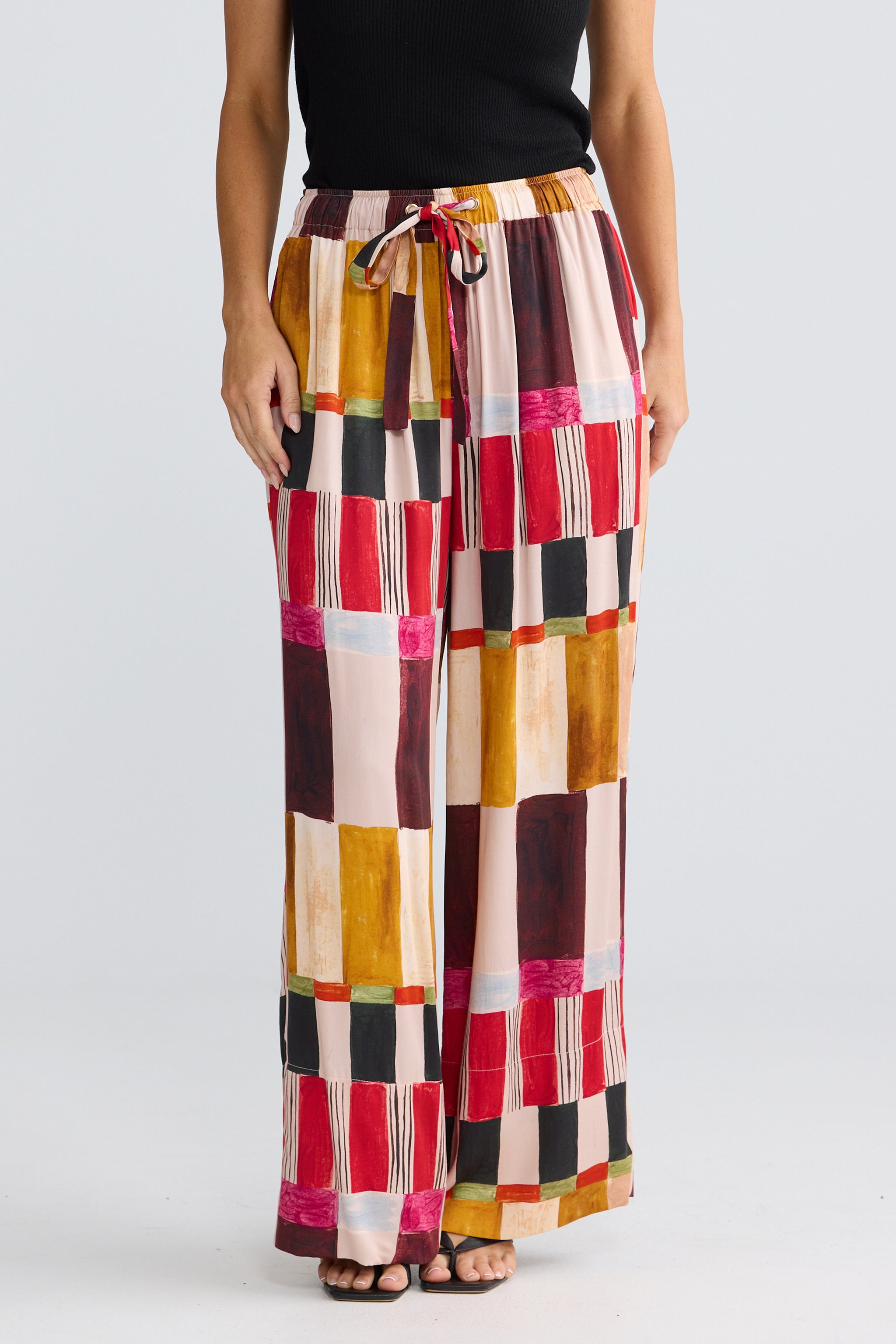 Astrid Pant - Painterly Geo