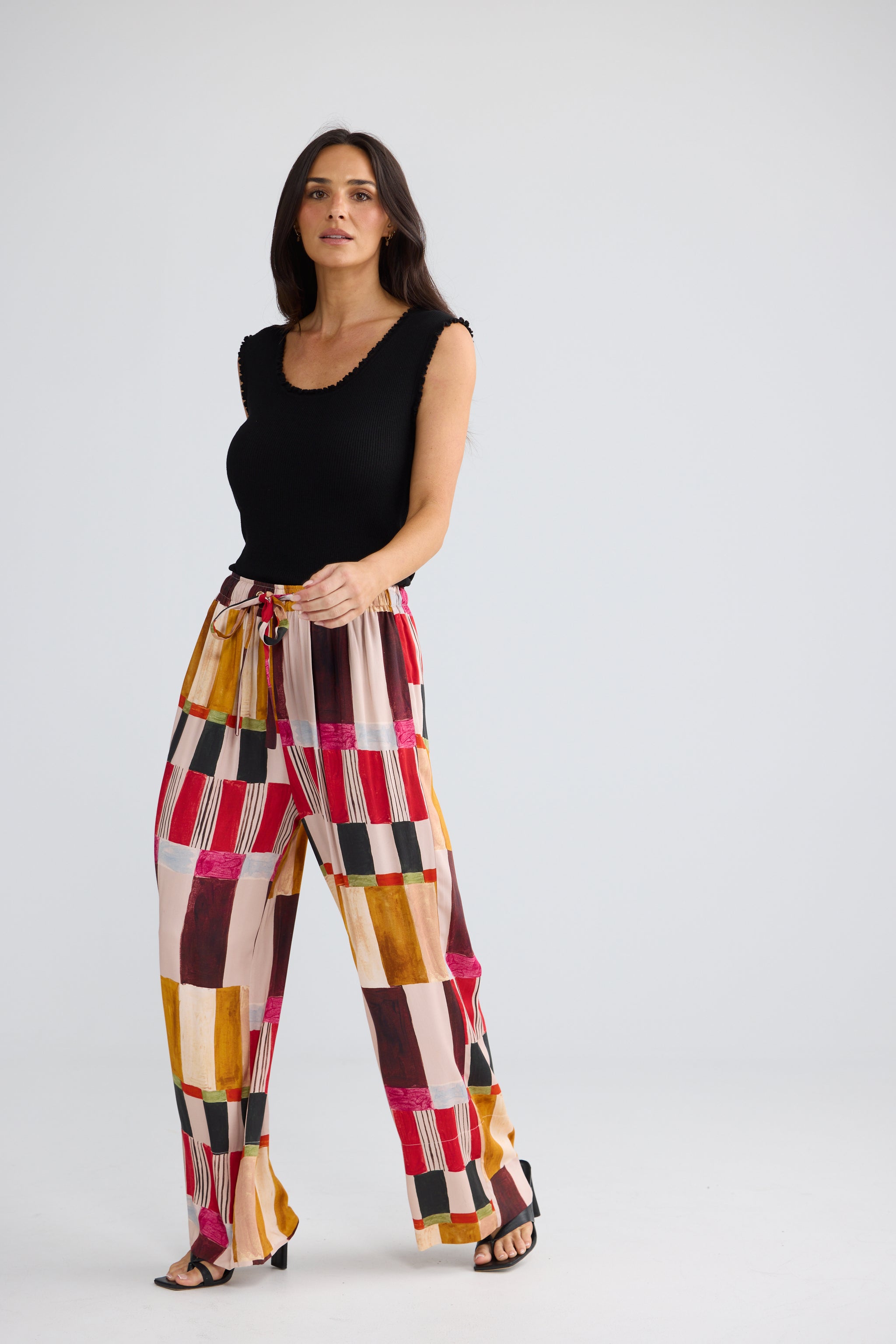 Astrid Pant - Painterly Geo