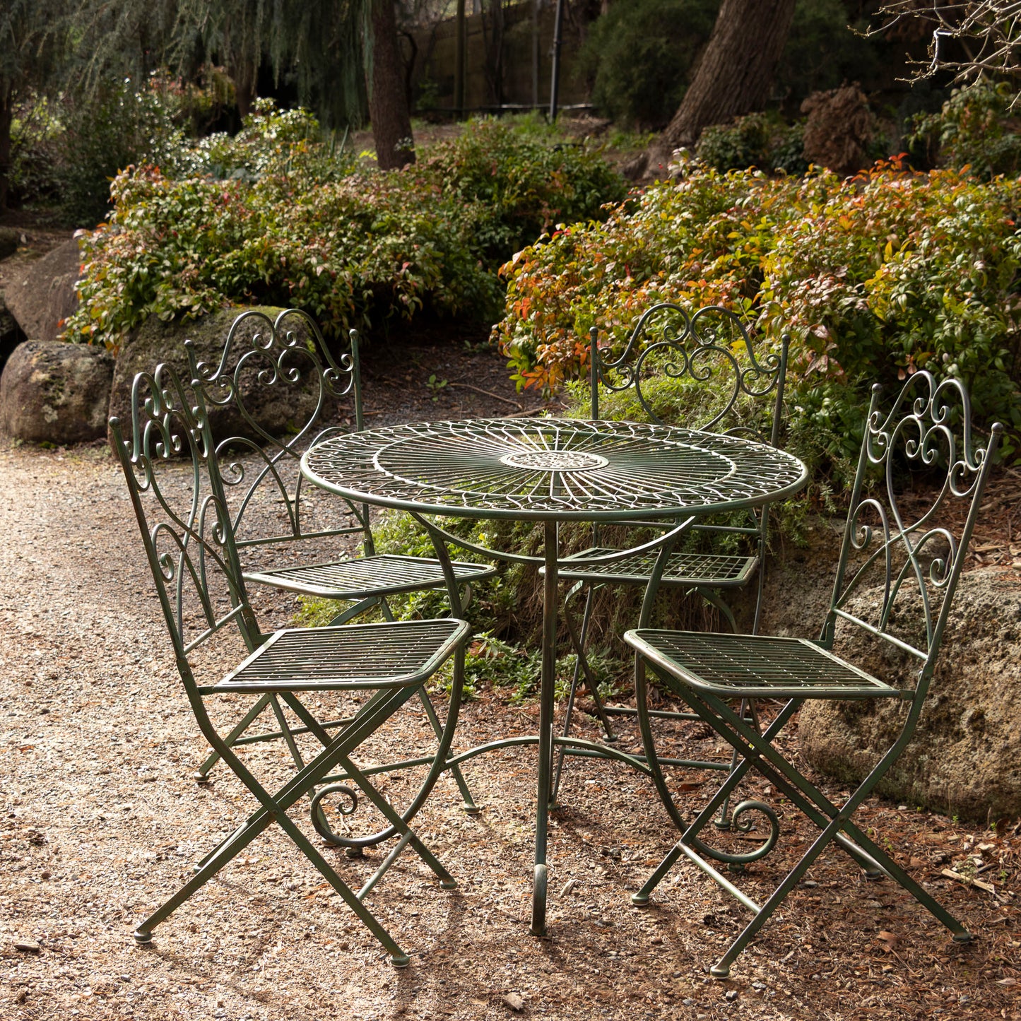 Florence Five Piece Setting - Vintage Green