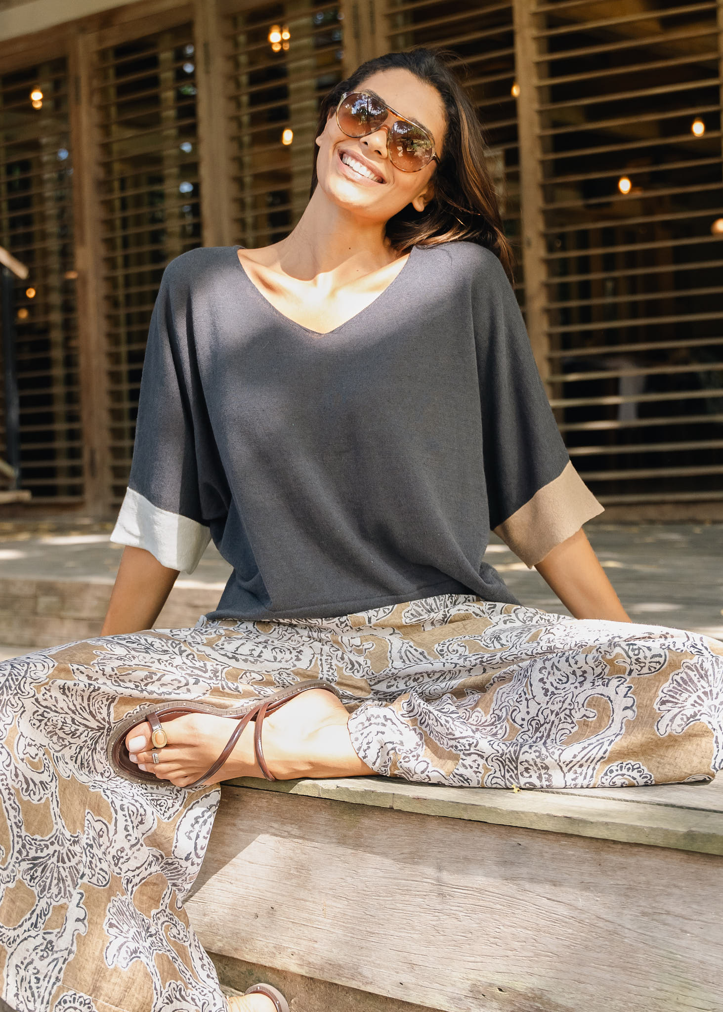 Easy Flow Pant - Paisley