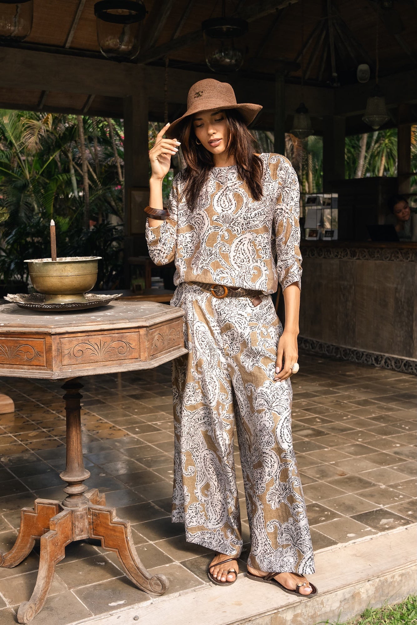 Easy Flow Pant - Paisley