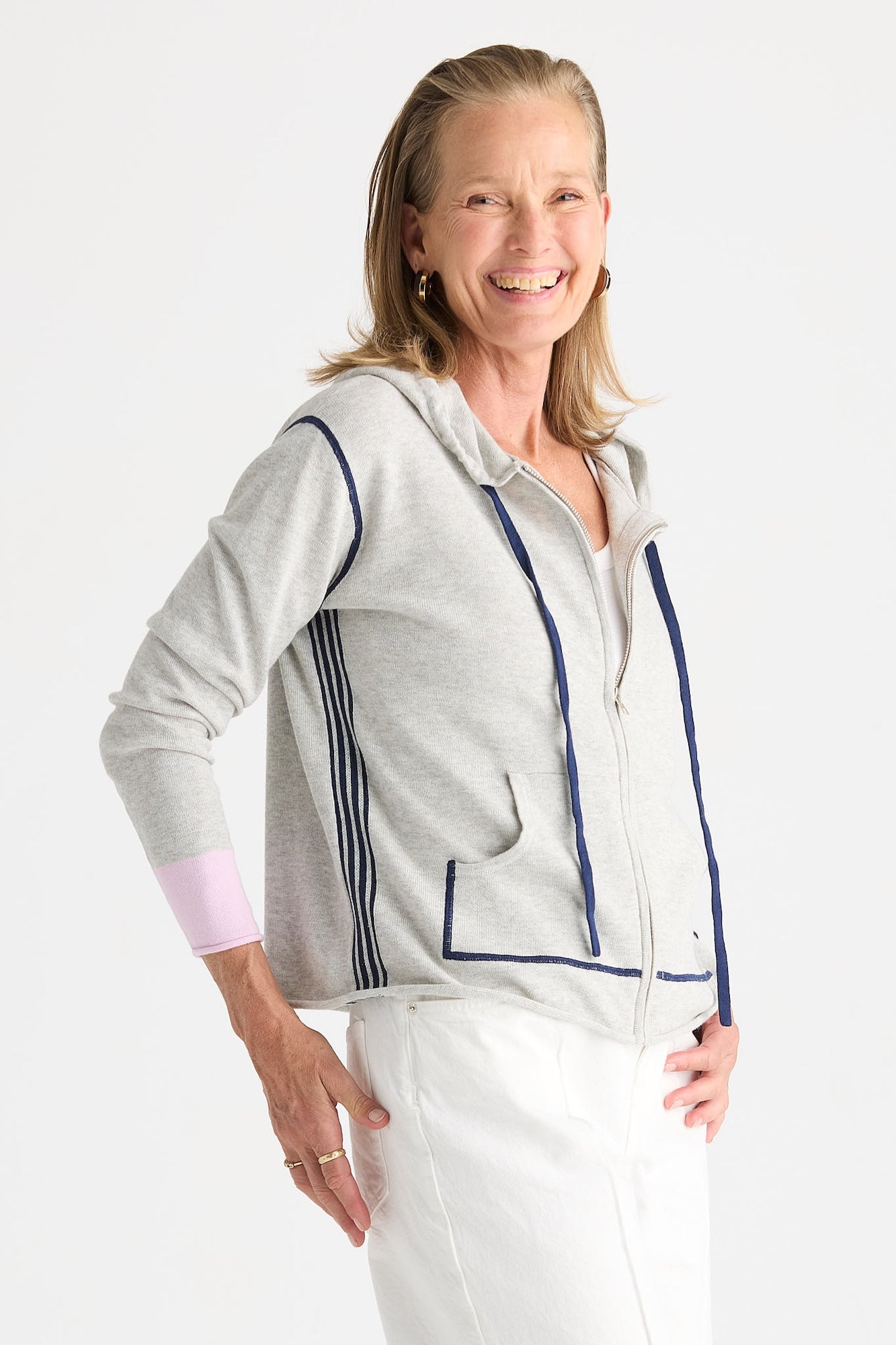 Sports Hoodie - Light Marl