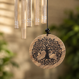 5 Tube Wind Chime - Tree Of Life