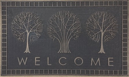 Doormat - Tree Welcome 45x75cm