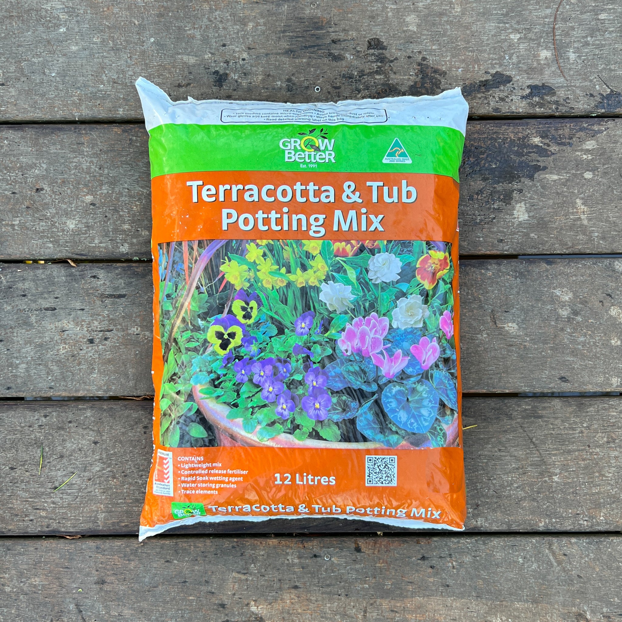 Terracotta & Tub Mix - 12L