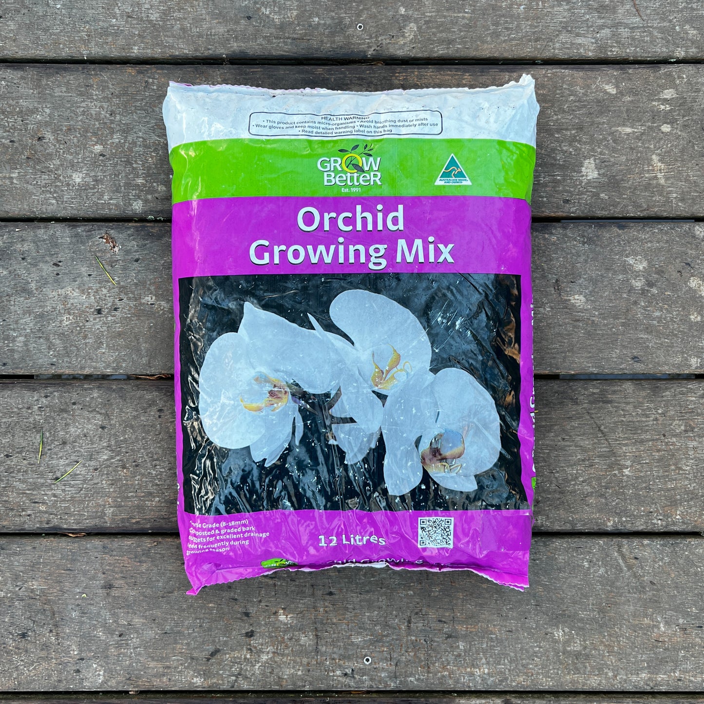 Grow Better Orchid Mix - 12L