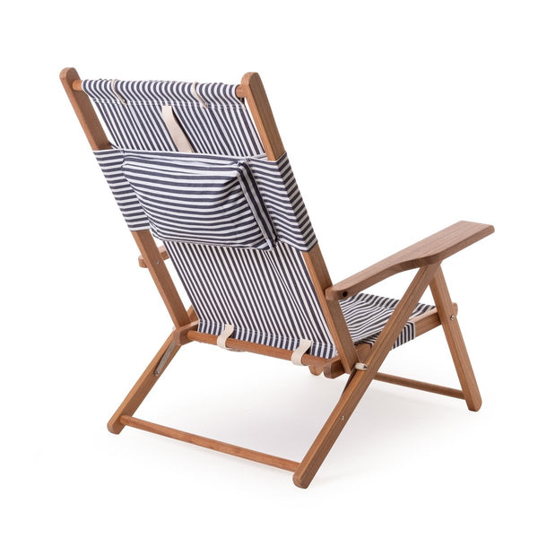 Tommy Chair - Laurens Navy Stripe